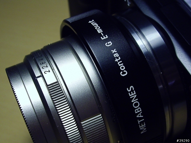 MetaBones Contax G to NEX E mount 轉接環分享