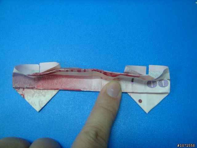 (01/25公開完整作法)NTD3200的百元紙鈔摺心.算不算逸品?