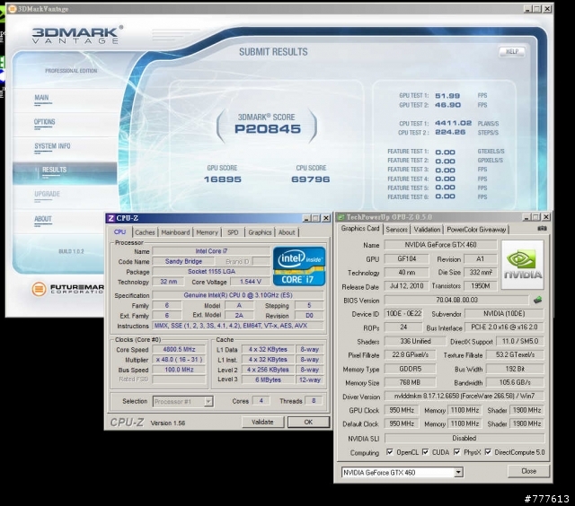 出現了~入手最低價的"四百塊"GTX460 768M實測+BIOS修改