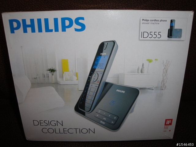 PHILIPS飛利浦無線電話答錄機ID5551B