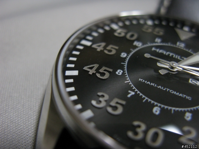 入手第一隻HAMILTON H64611535 Khaki Pilot 46mm automatic 卡其飛行員錶款