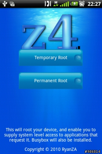 Android 2.1無線網路分享