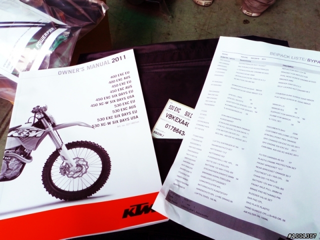 【開箱】2011 KTM SIXDAYS 特別版越野車 紀錄側拍