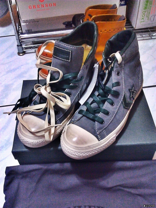 髒髒的新鞋 (Converse by John Varvatos X ONE STAR)