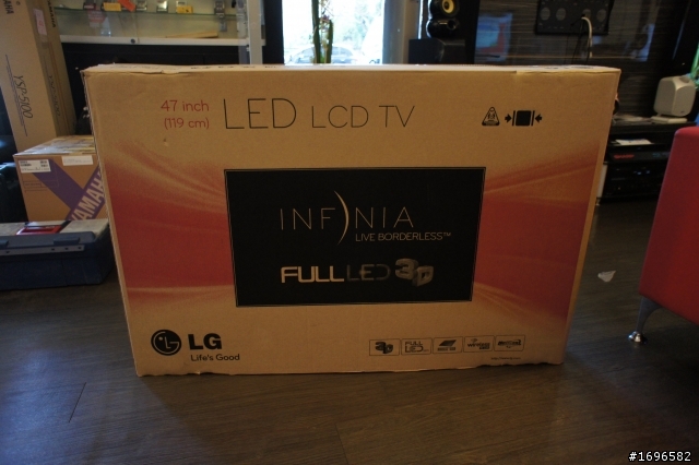 老掉牙的簡易開箱~LG 47LX9500 超薄型3D液晶電視~