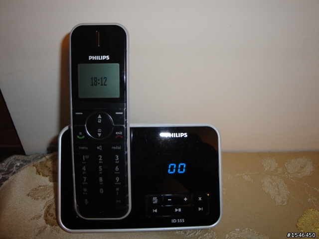 PHILIPS飛利浦無線電話答錄機ID5551B