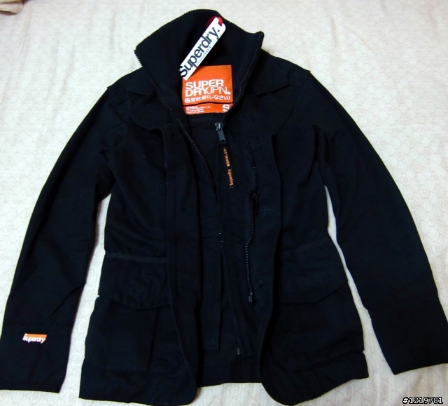 Superdry 軍風夾克(補上M號實穿圖)