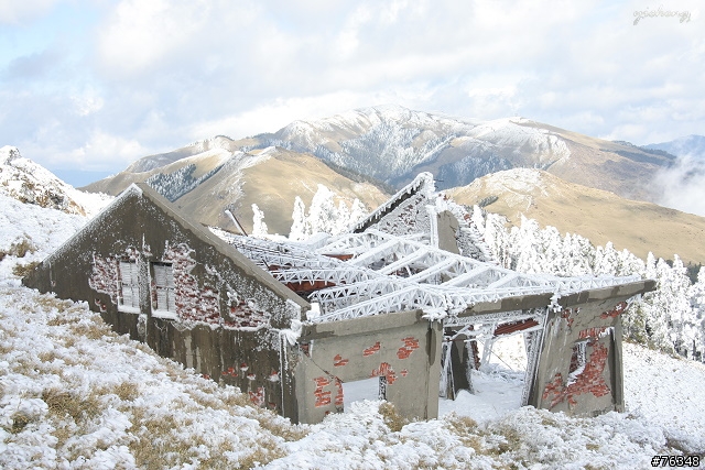 雪花飄飄的冰晶世界‧冬戀合歡
