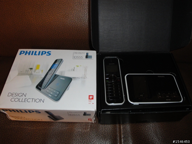 PHILIPS飛利浦無線電話答錄機ID5551B