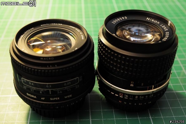 D5000的小巧機身蓋 - Sigma 24mm f2.8 小巧定焦鏡