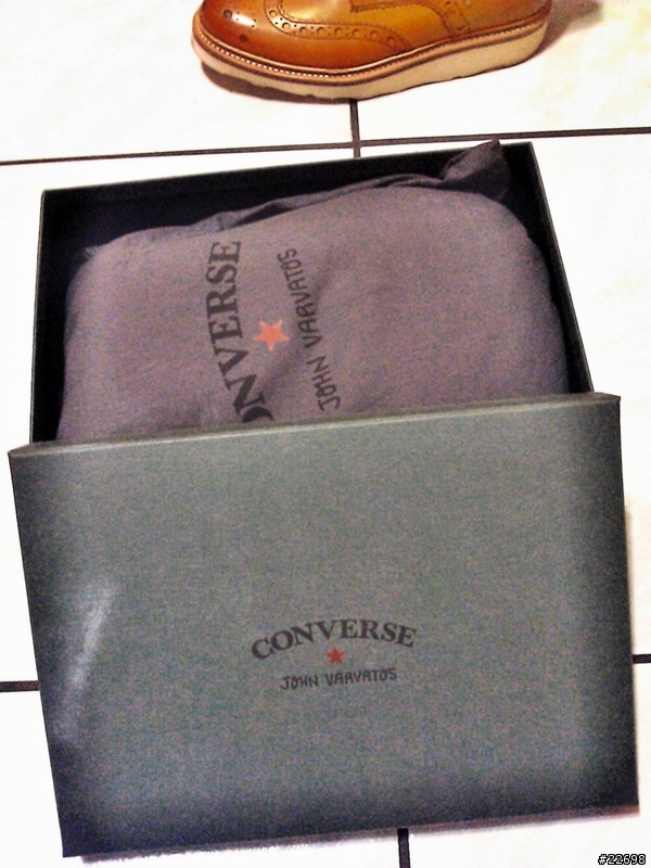 髒髒的新鞋 (Converse by John Varvatos X ONE STAR)