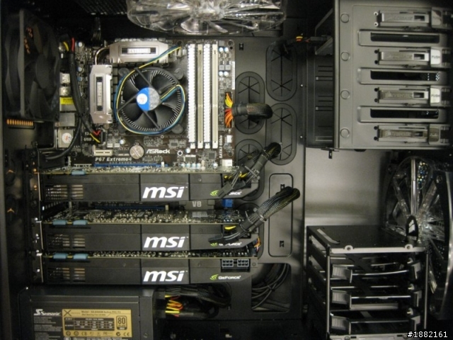 終於狠下心買了~我一輩子最好的電腦!i7 2600K + 3張 GTX570 (圖更新)