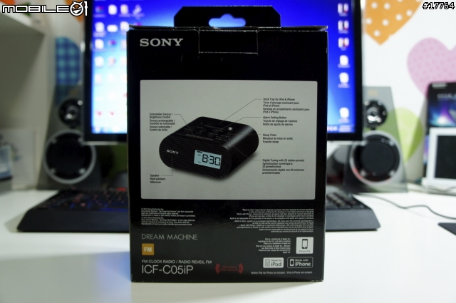 『iPhone4最佳搭配』SONY ICF-C05IP 鬧鐘音響