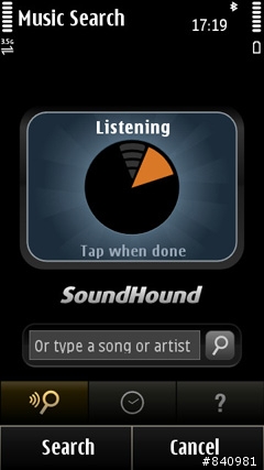 N8 小軟體大推薦2:::SoundHound音樂辨識!
