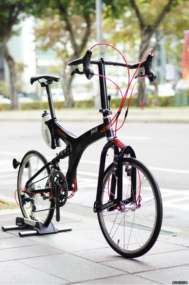 LG-Jedi 小徑車絕地大改裝:406改451/飛機把/氣壓避震器/RIDEA短V夾/BIKEfun轉接座