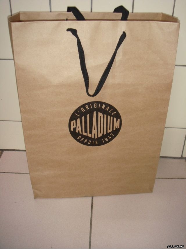 PALLADIUM反摺軍綠格紋靴~~開箱文