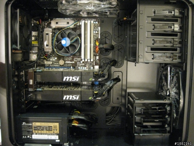終於狠下心買了~我一輩子最好的電腦!i7 2600K + 3張 GTX570 (圖更新)
