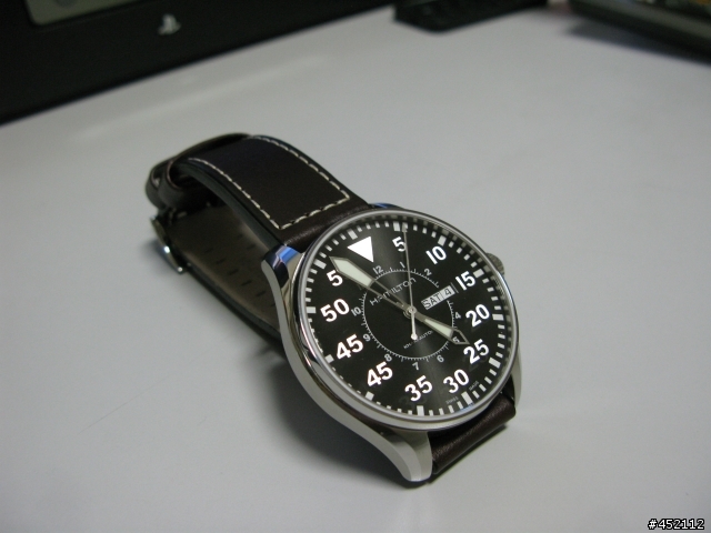 入手第一隻HAMILTON H64611535 Khaki Pilot 46mm automatic 卡其飛行員錶款