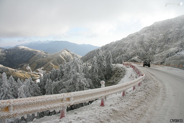 雪花飄飄的冰晶世界‧冬戀合歡