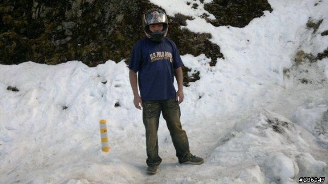 1/23 挑戰全程短袖上合歡山武嶺賞殘雪成功