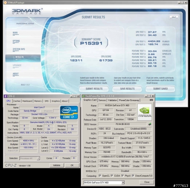出現了~入手最低價的"四百塊"GTX460 768M實測+BIOS修改