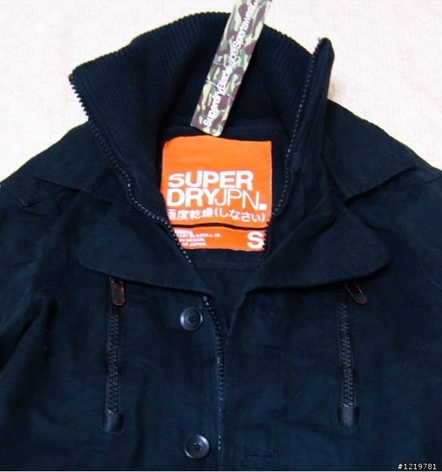 Superdry 軍風夾克(補上M號實穿圖)