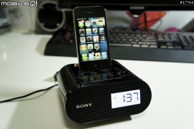 『iPhone4最佳搭配』SONY ICF-C05IP 鬧鐘音響