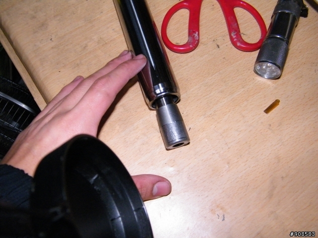 要死要活換前叉油~DIY