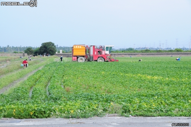 開著Luxgen SUV拾毛豆(並為熱心的農民朋友作播秧機、毛豆採收機開箱文)