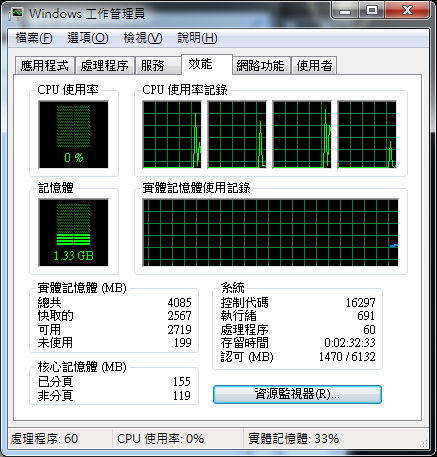 分享小筆電VX6 Win7 x86改為Win7 x64