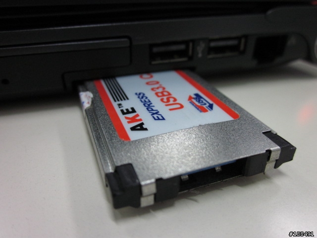 AKE USB 3.0 EXPRESS CARD 使用