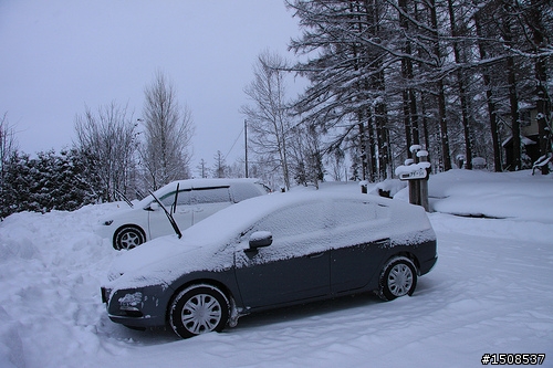 雪國滑行之Honda Insight