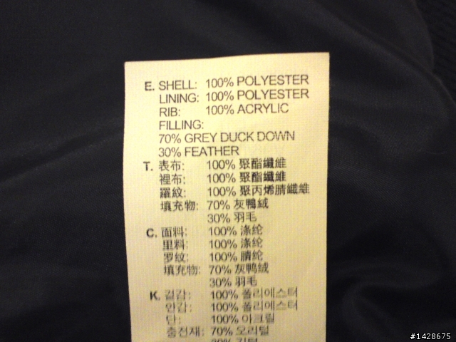 LEVI'S vs. EDWIN 羽絨外套