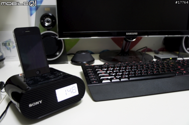 『iPhone4最佳搭配』SONY ICF-C05IP 鬧鐘音響