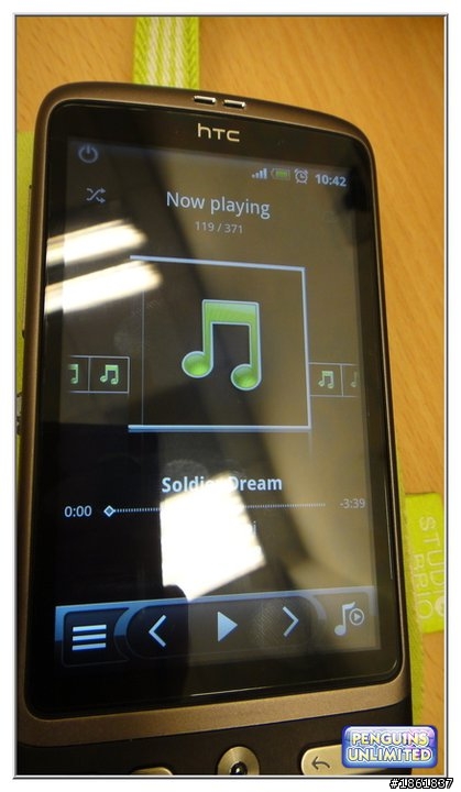 2010 年最後一天的愛台行動之 HTC Desire