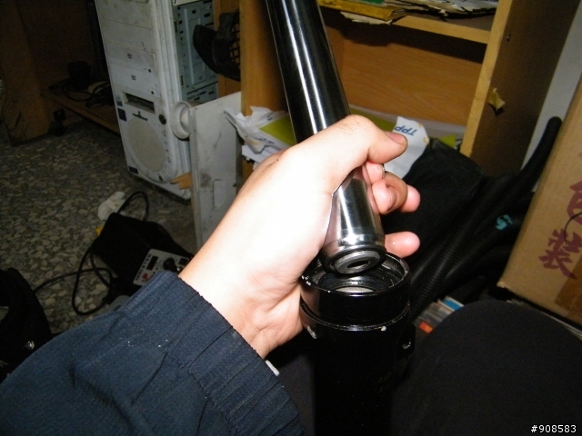 要死要活換前叉油~DIY