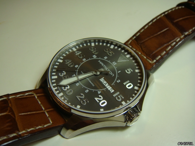 補圖!HAMILTON KHAKI PILOT 開箱! !(換錶帶兼再開一箱CASIO GD-100)