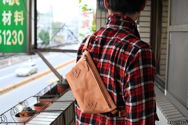 【分享】簡易輕裝Minicity Bag 全手工自製腰包