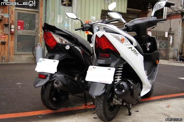 SUZUKI NEX開箱 VS. 遲來的SYM GR一起開