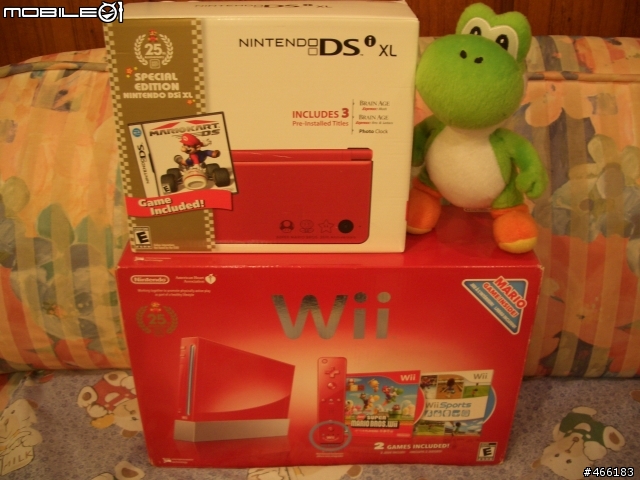 【開箱】美版Super Mario25週年-紅Wii + 頻道介紹圖文