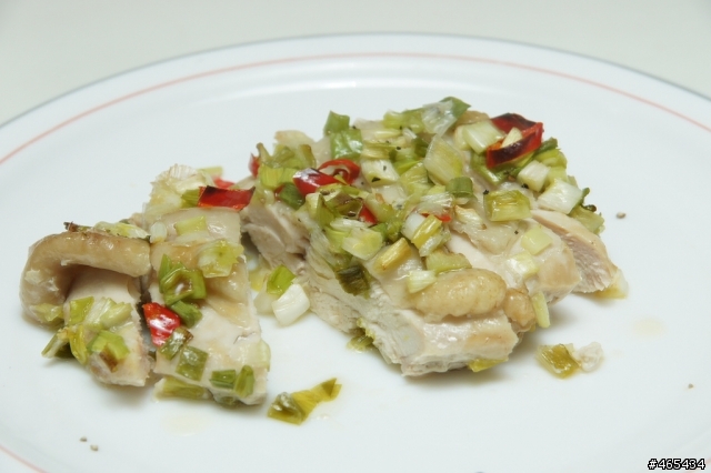 「簡易烤箱料理」烤蔥油雞胸
