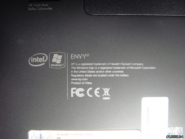 『忌妒開箱』~HP的大尺寸3D影音旗艦機種 ENVY 17 3D 的開箱分享