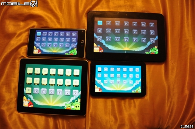 ANDROID 平板裝置~最小的大比拚~