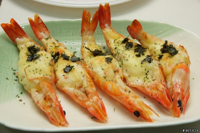 「簡易烤箱料理」焗烤海苔蝦