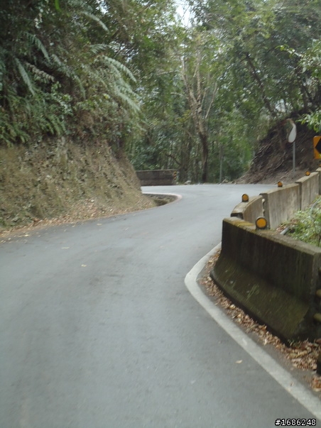 北橫公路濕漉漉
