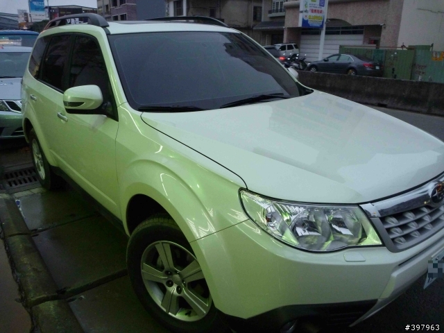 2011 FORESTER 2.0 XS 換我開箱(2/21 新增火釉拋光的照片)