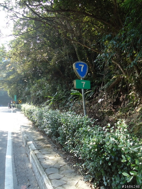 北橫公路濕漉漉