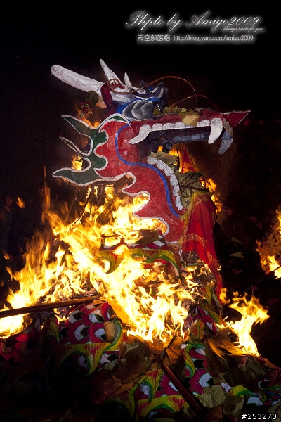 ~雨中戰龍魂~苗栗火旁龍-圖多~