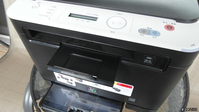 天外飛來一台彩雷事務機 ~ Samsung CLX-3185N