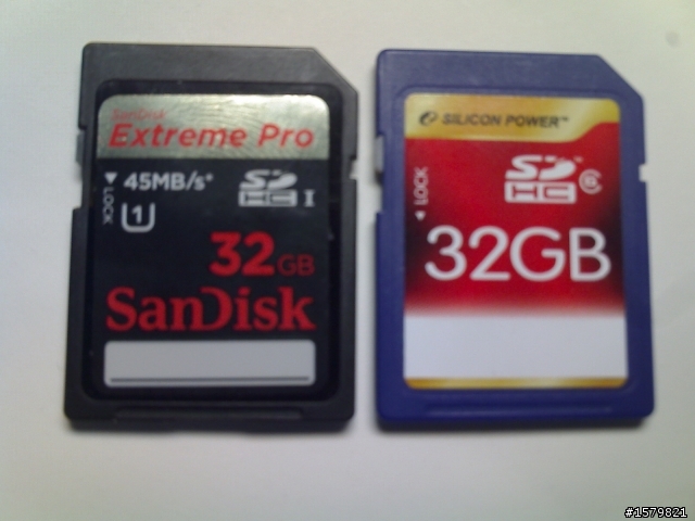 SanDisk SDHC 32G UHS-1 記憶卡......是不是買到暇疵品??